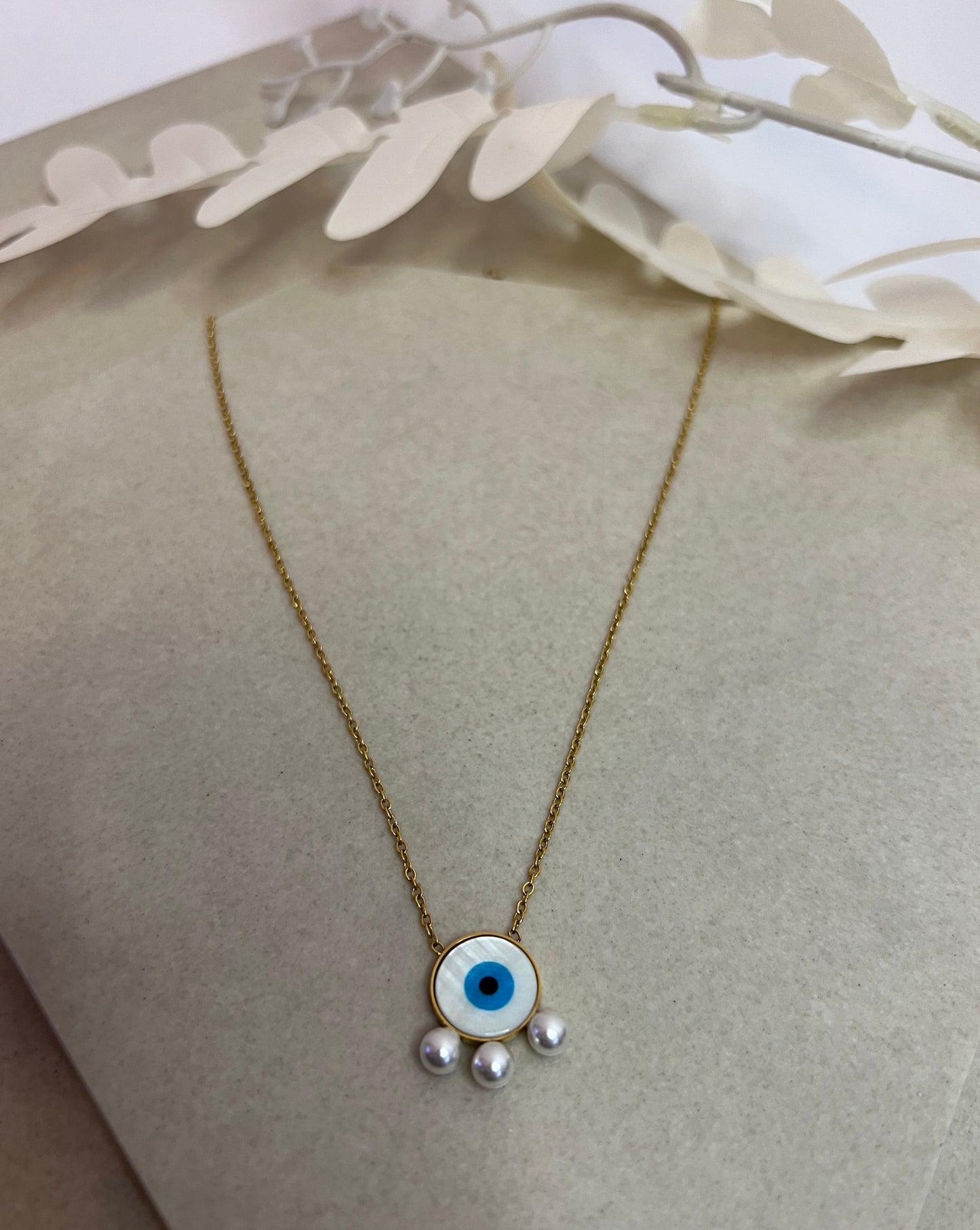 Blue Divel Eye Kette